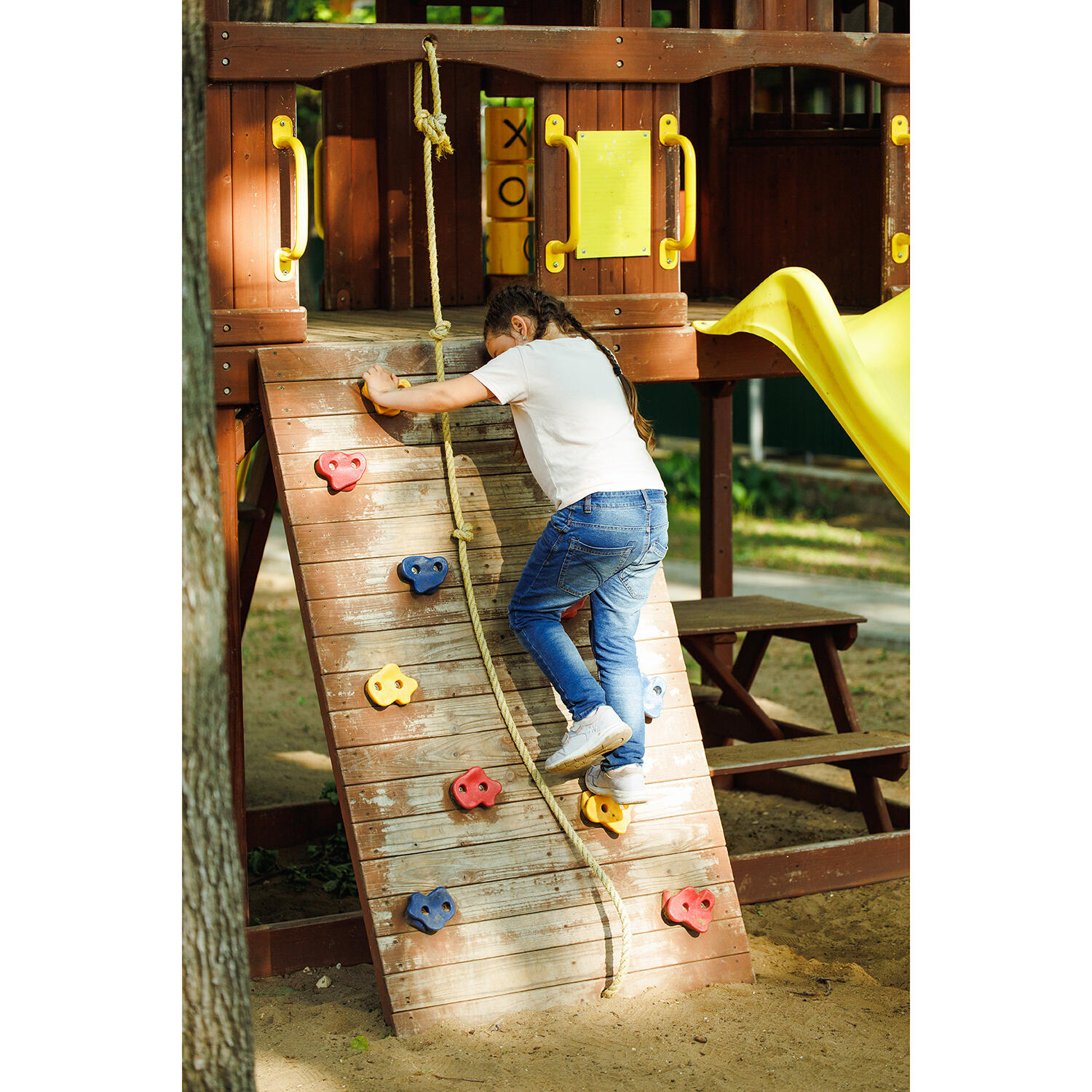 Kamienie Wspinaczkowe Uchwyty do Wspinaczki Duże dla Dzieci Zestaw Śruby UV KRUZ 4/7