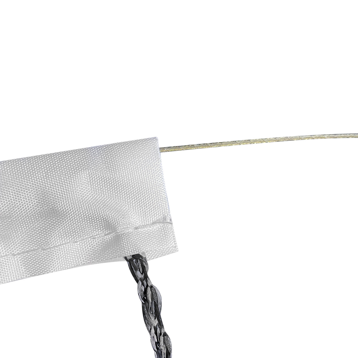 Siatka do siatkówki plażowej i badmintona 9,5x1m – solidne mocowanie! 7/7