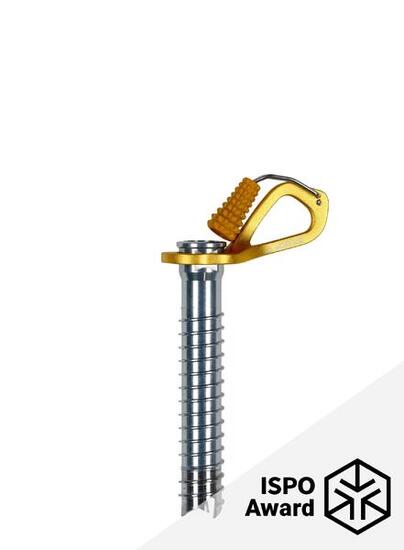 Glasnadel Blue Ice AERO LITE 13 cm gelb ultraleicht 3 Zähne Edelstahl klappbar