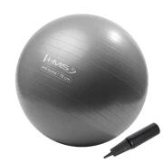 Hms - Ballon De Gymnastique Yb02 Anti-burst Hms - Ballon De Gym - Gris - 75 Cm - Decathlon