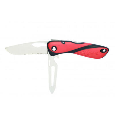 Coltello Offshore con lama seghettata/sganciatore/spuntatore - WICHARD