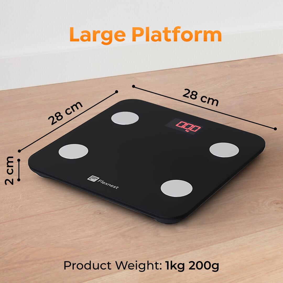 Flexnest Flexscale Bluetooth BMI Weighing Scale Weight Machine