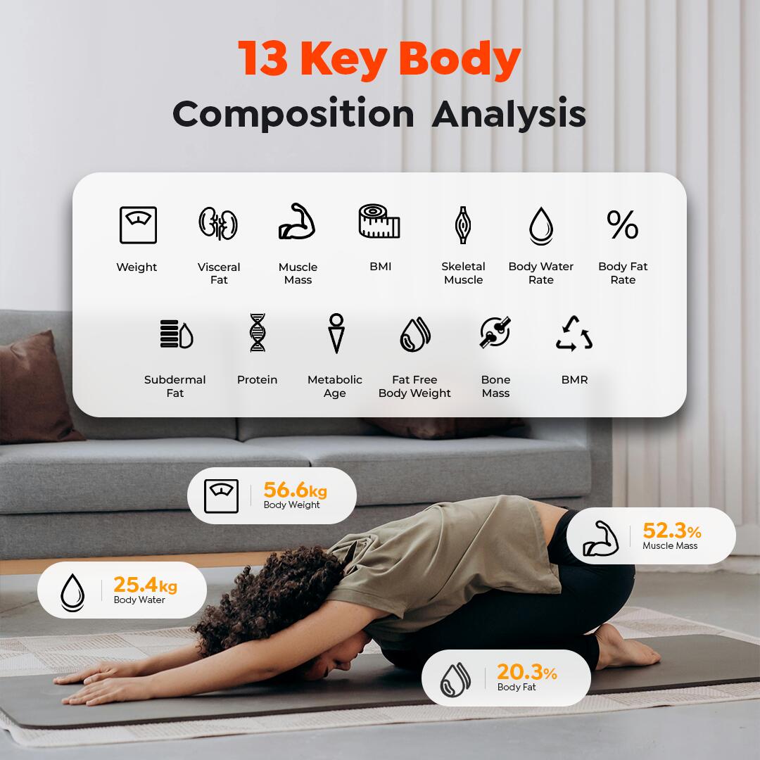 Flexnest Flexscale Bluetooth BMI Weighing Scale Weight Machine