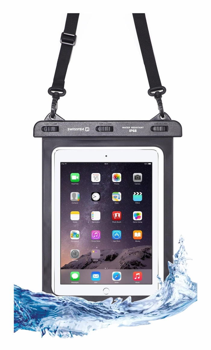 Bolsa Swissten Waterproof Case Tablet 11" preto 2/6