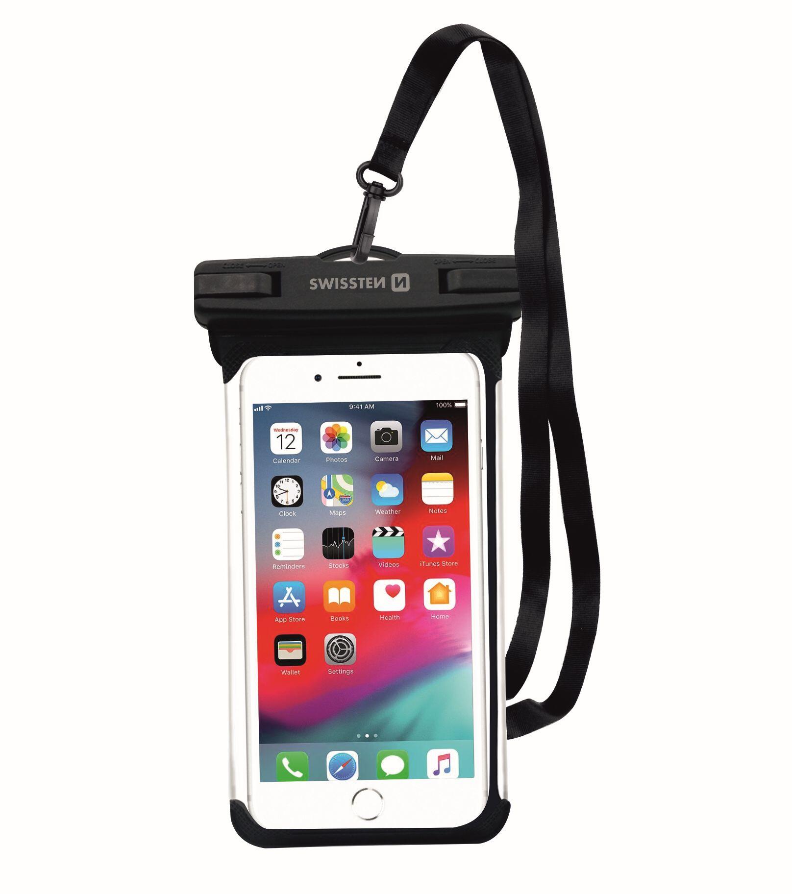 Bolsa Swissten Waterproof Case 6.5" preto 3/3