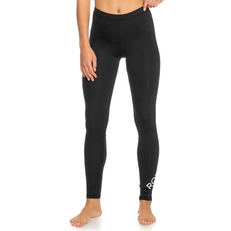 Legginsy surfingowe UPF 50 dla Kobiety ESSENTIALS Czarny