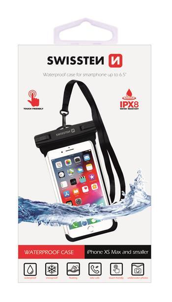 SWISSTEN Bolsa Swissten Waterproof Case 6.5" preto