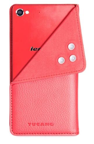 Bolsa Tucano Tape universal case M vermelho 1/4