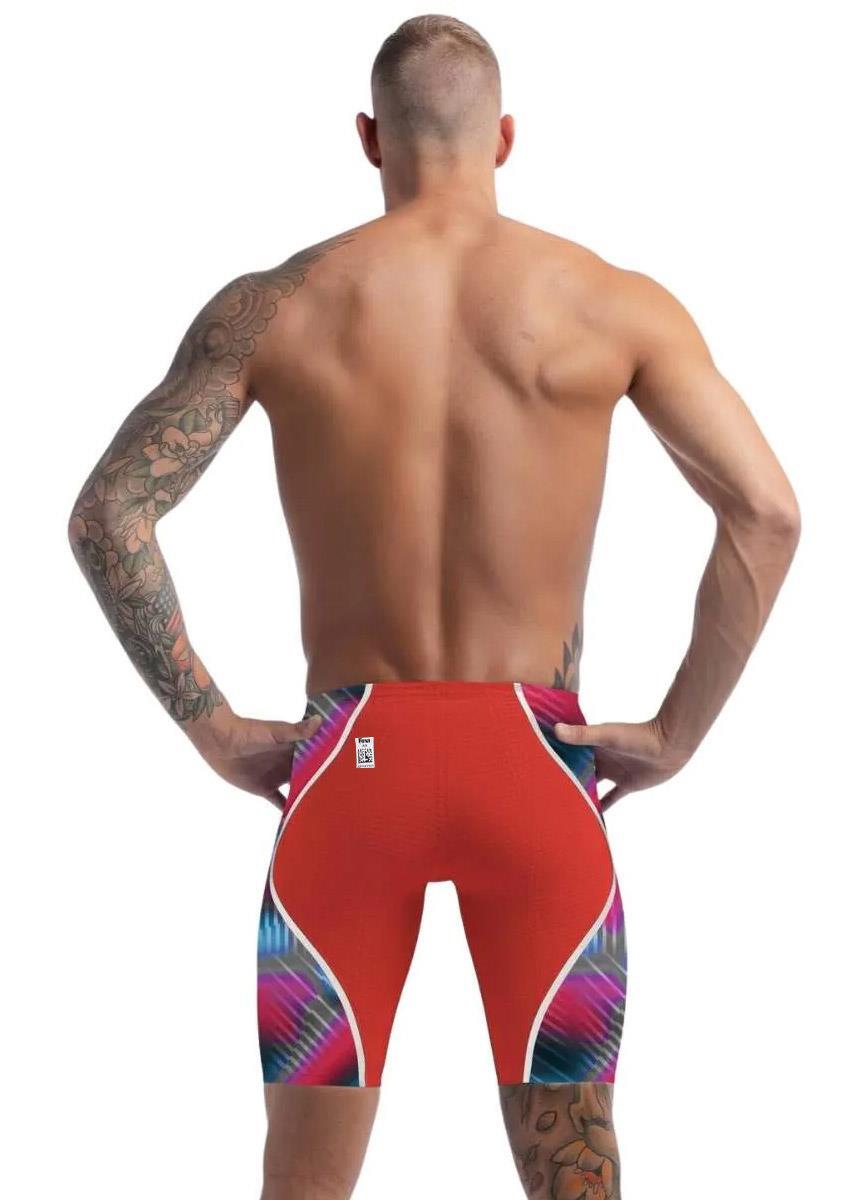 Speedo Fastskin LZR Pure Intent 2.0 Jammer - Vlamrood / Pictonblauw - Maat 22 2/6