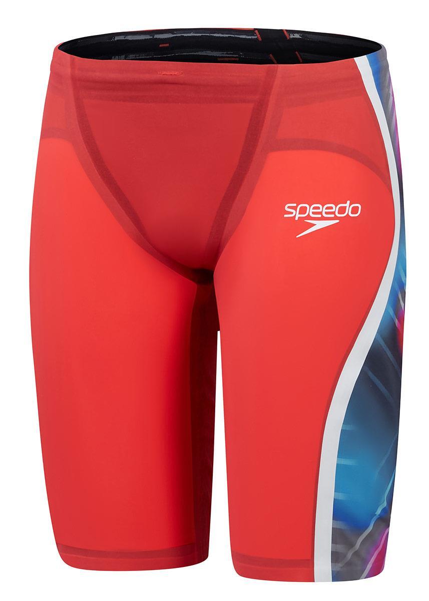 Speedo Fastskin LZR Pure Intent 2.0 Jammer - Vlamrood / Pictonblauw - Maat 22 4/6