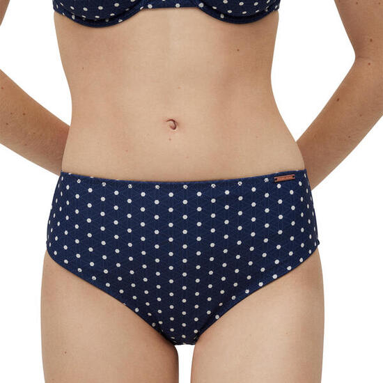 Braga bikini reductora alta lunares