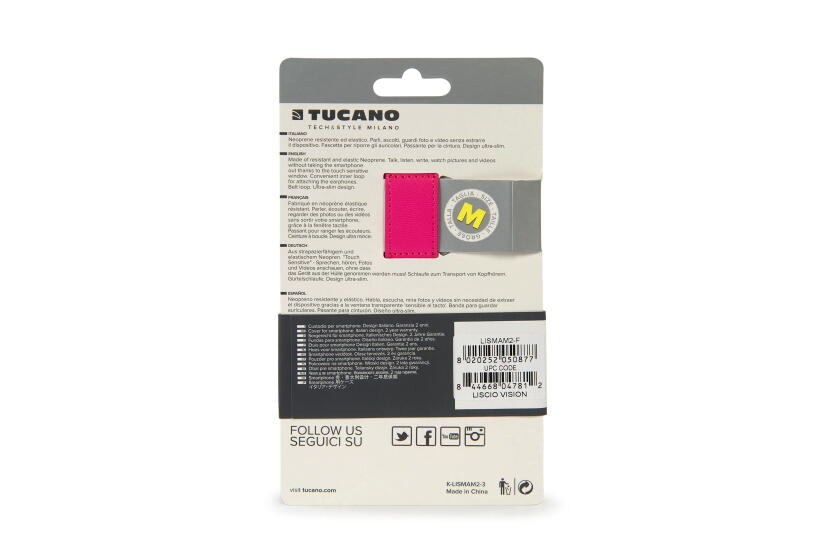 Bolsa Tucano Liscio Vision M rosa 7/7