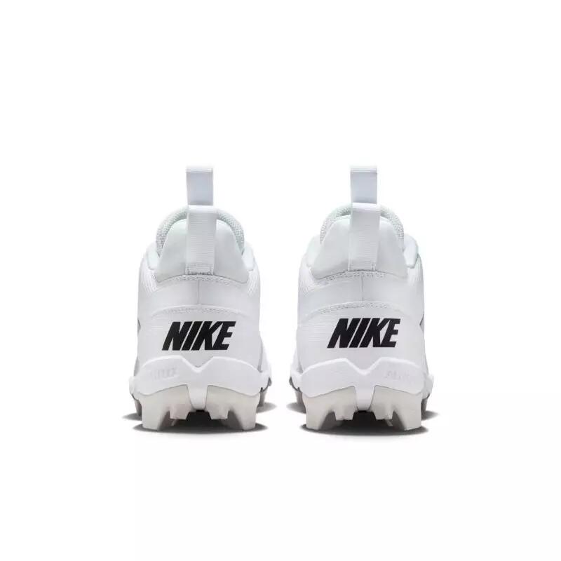 Crampons moulés Nike Alpha Menace Shark 4 Mid Blanc 3/5