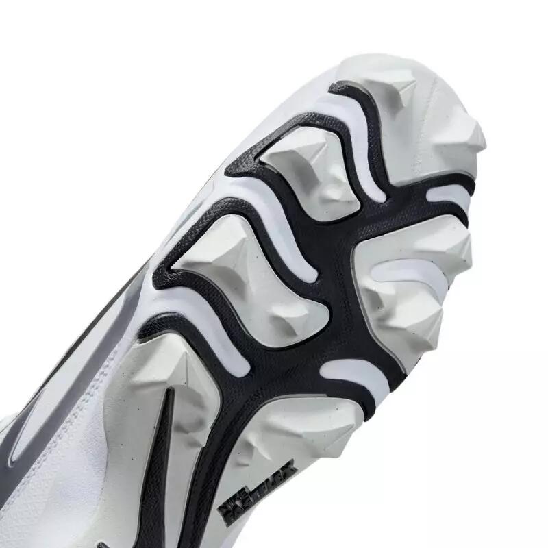 Crampons moulés Nike Alpha Menace Shark 4 Mid Blanc 5/5