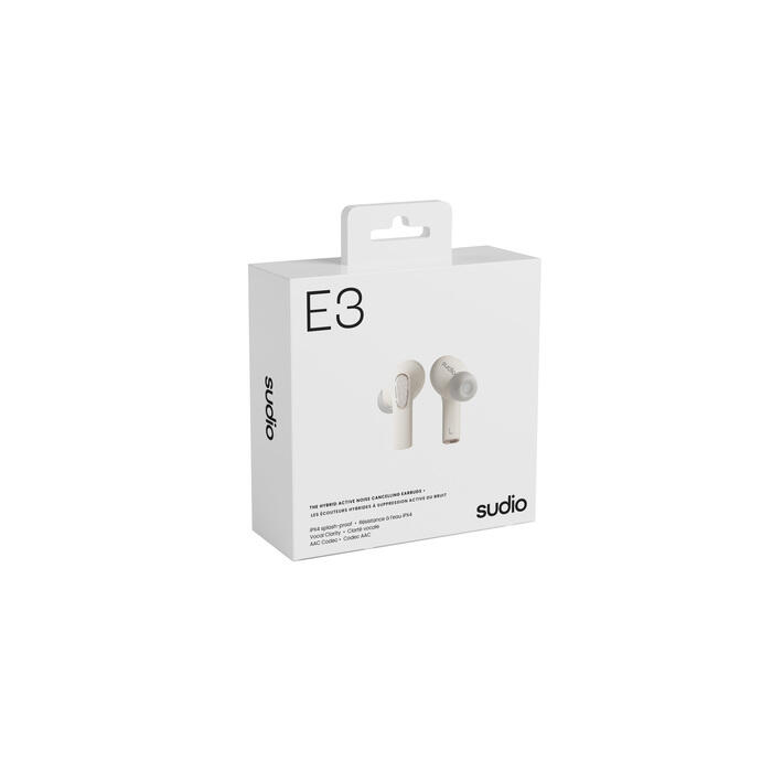 Ecouteurs sans fil sudio E3 Bluetooth 5.3 IPX4 Blanc 4/4