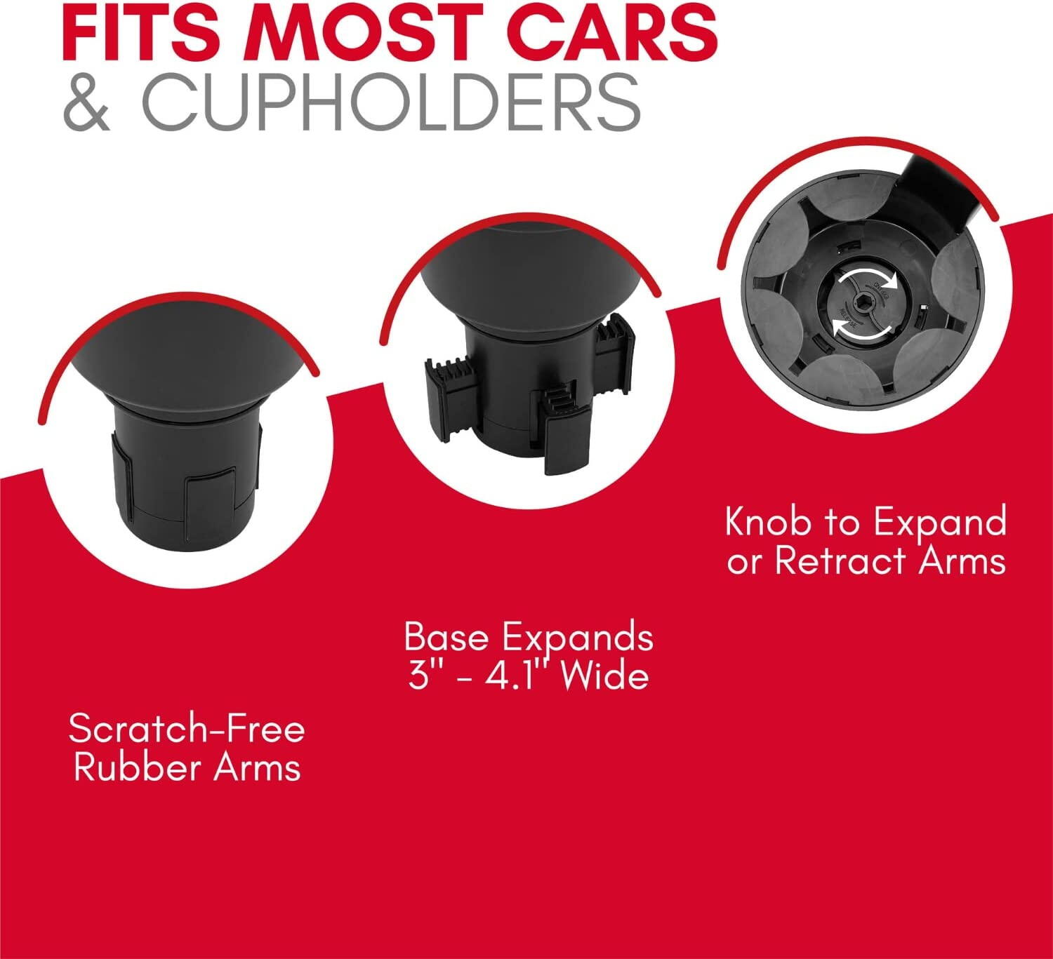 Suporte Macally carros mCupExpander 3/6