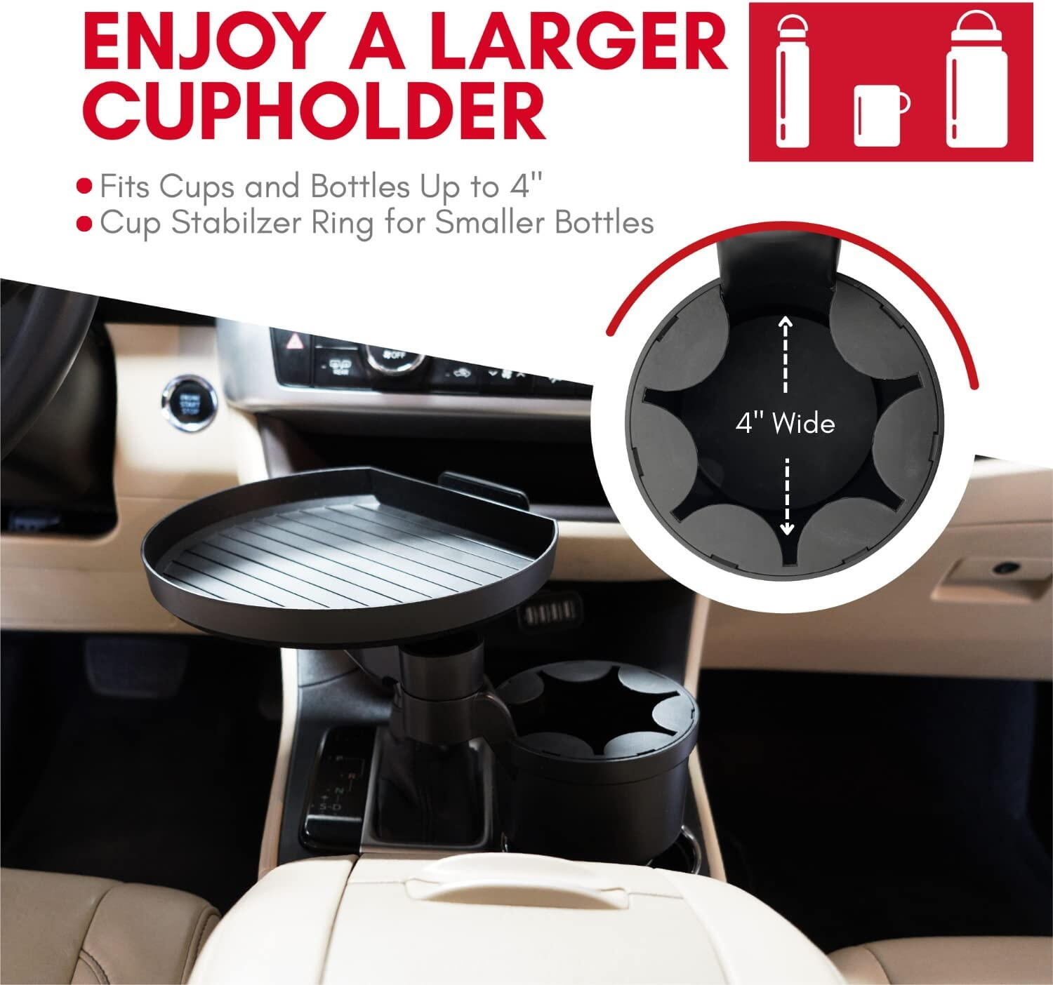 Suporte Macally carros mCupExpander 6/6