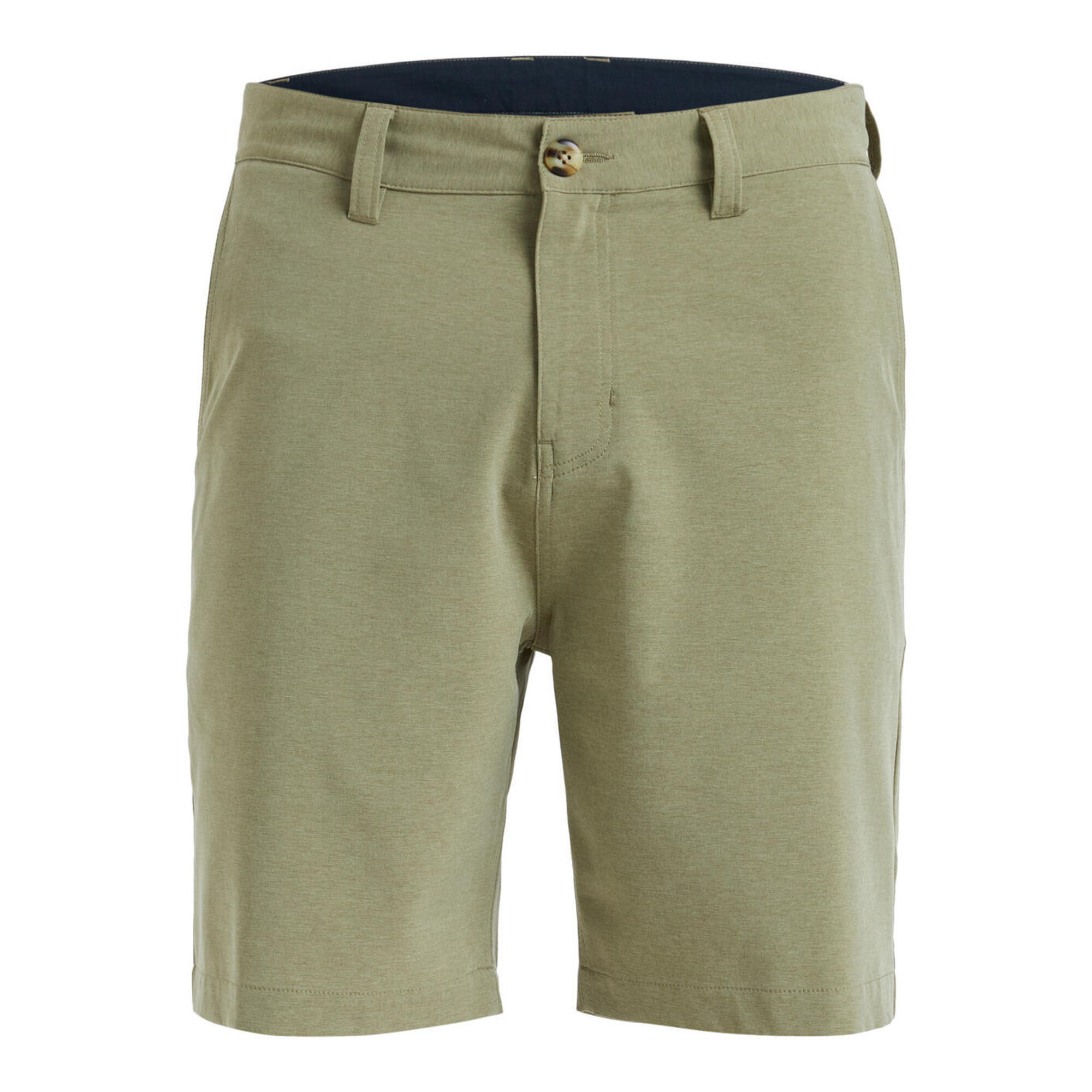 Quiksilver - Boardshort Amphibian Union Heather Amph 19" Beige Homme - Boardshort - Vert - 36 Xs - Decathlon