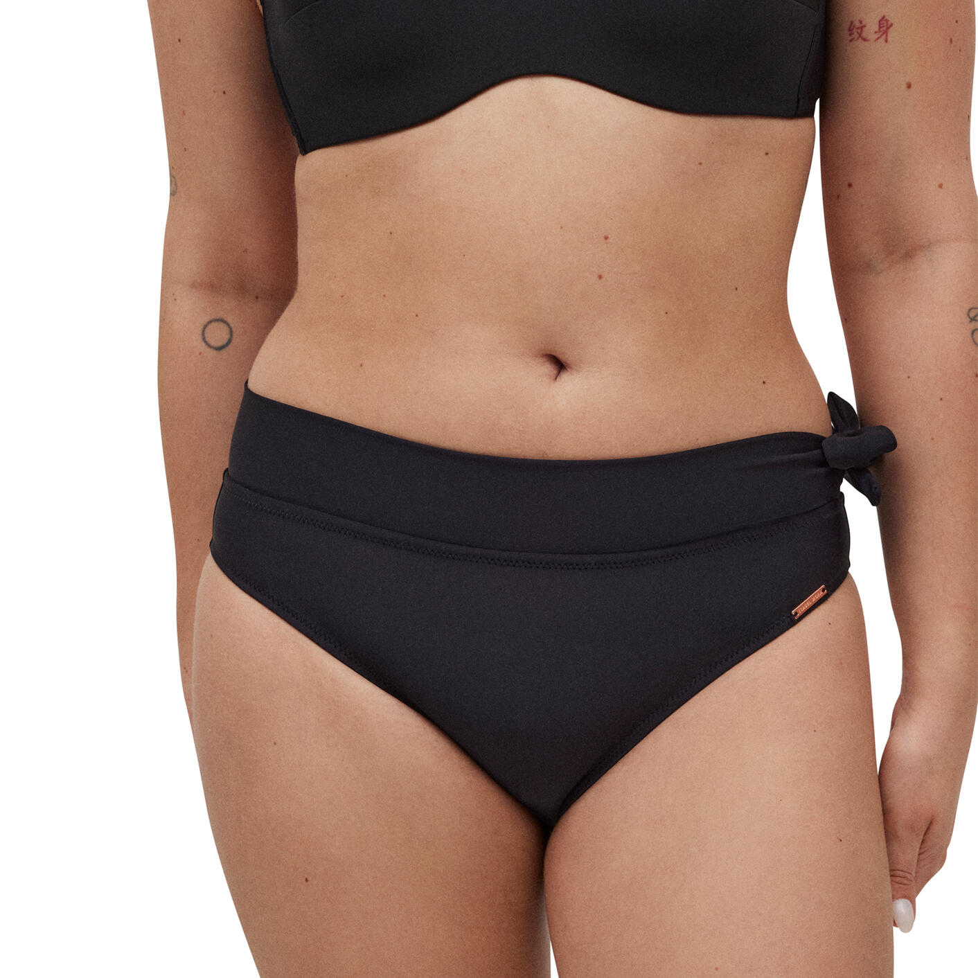 YSABEL MORA Braga bikini midi adaptable negro