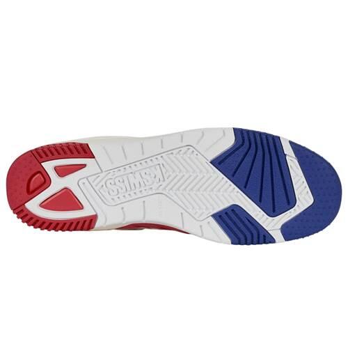 Chaussures de sport en cuir K-SWISS pour homme, lacets blancs 4/5