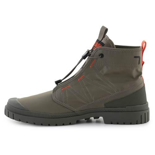 Chaussures universel unisex Palladium Sp20 Travel Hi Dusky 4/5