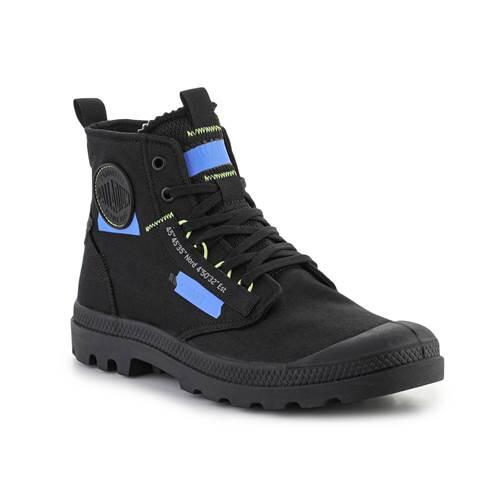 Palladium - Chaussures Universel Unisex Palladium Pampa Hi Recraft - Baskets - Noir - 45 - Decathlon