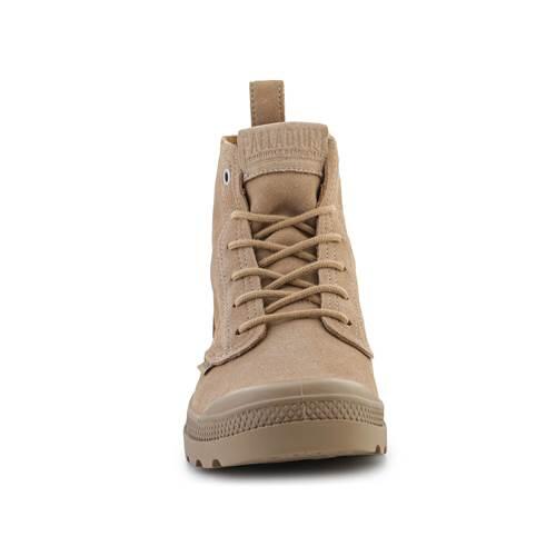 Buty do chodzenia unisex Palladium Pampa Hi Skin Tan