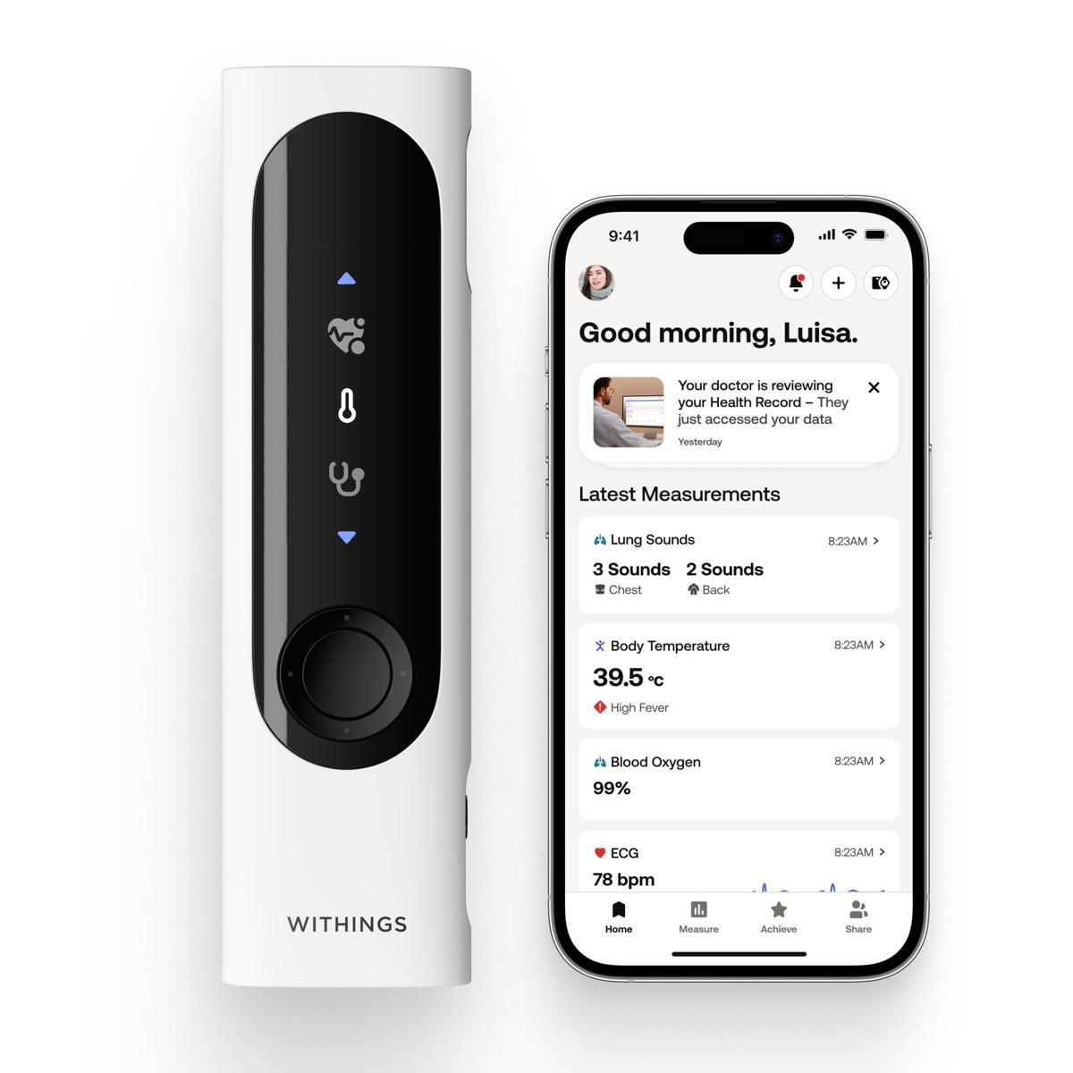 Sensor Withings BeamO 2/7