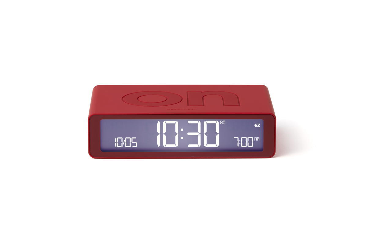 LEXON Despertador Lexon FLIP Classic vermelho