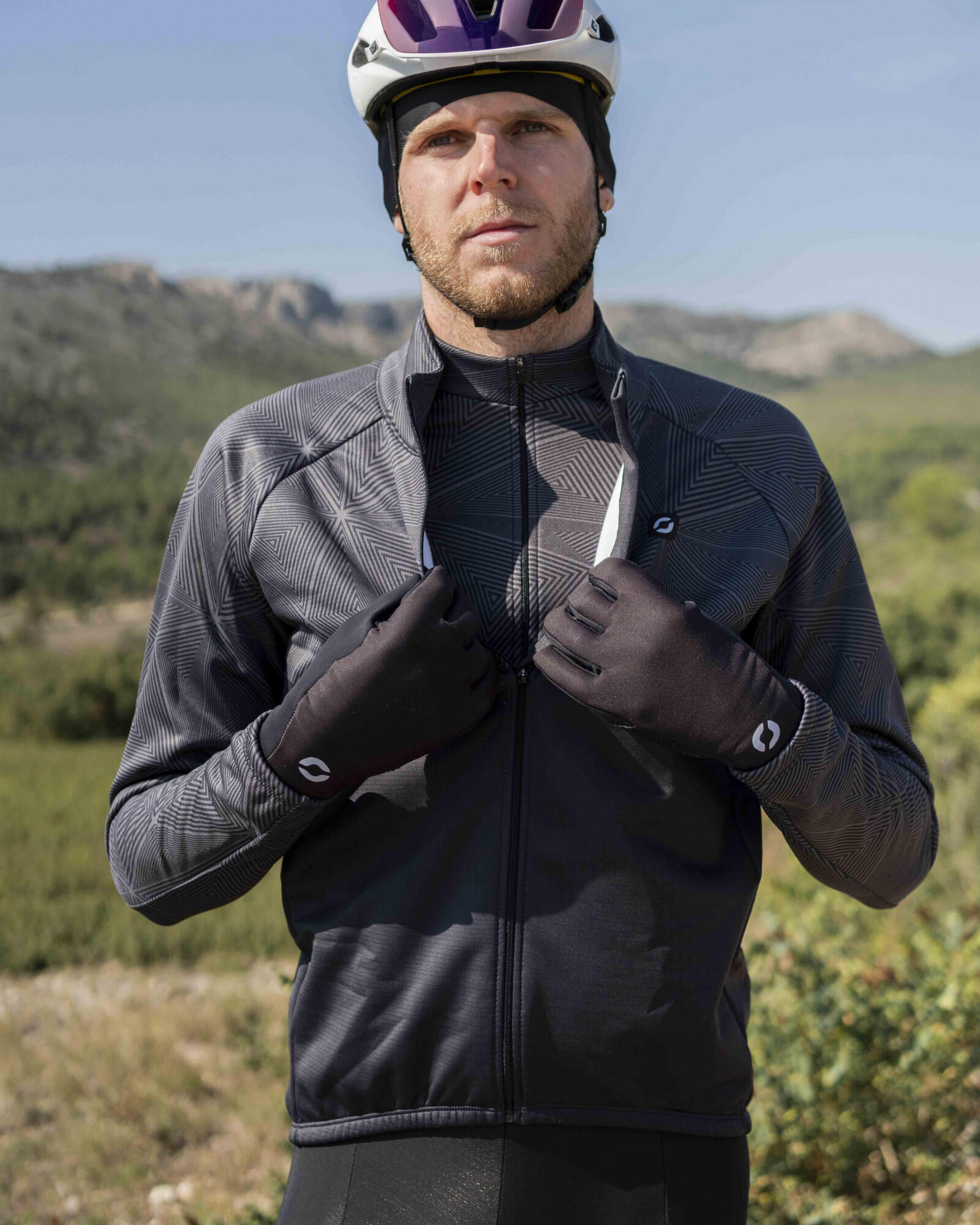 Veste vélo thermique mi-saison unisexe - WADES AXIOME 3/6