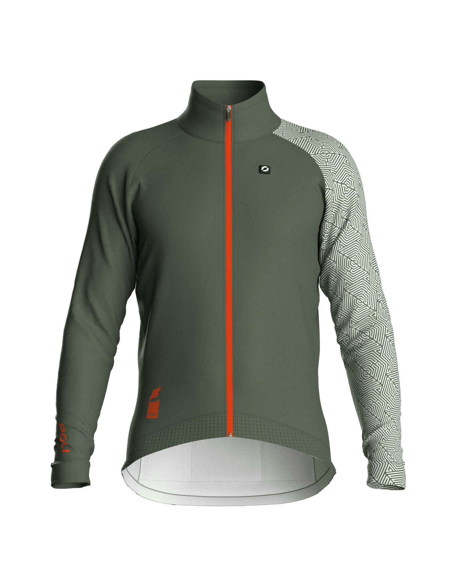 POLI Thermische Winter-Radjacke Unisex – CHESTER BASALTE