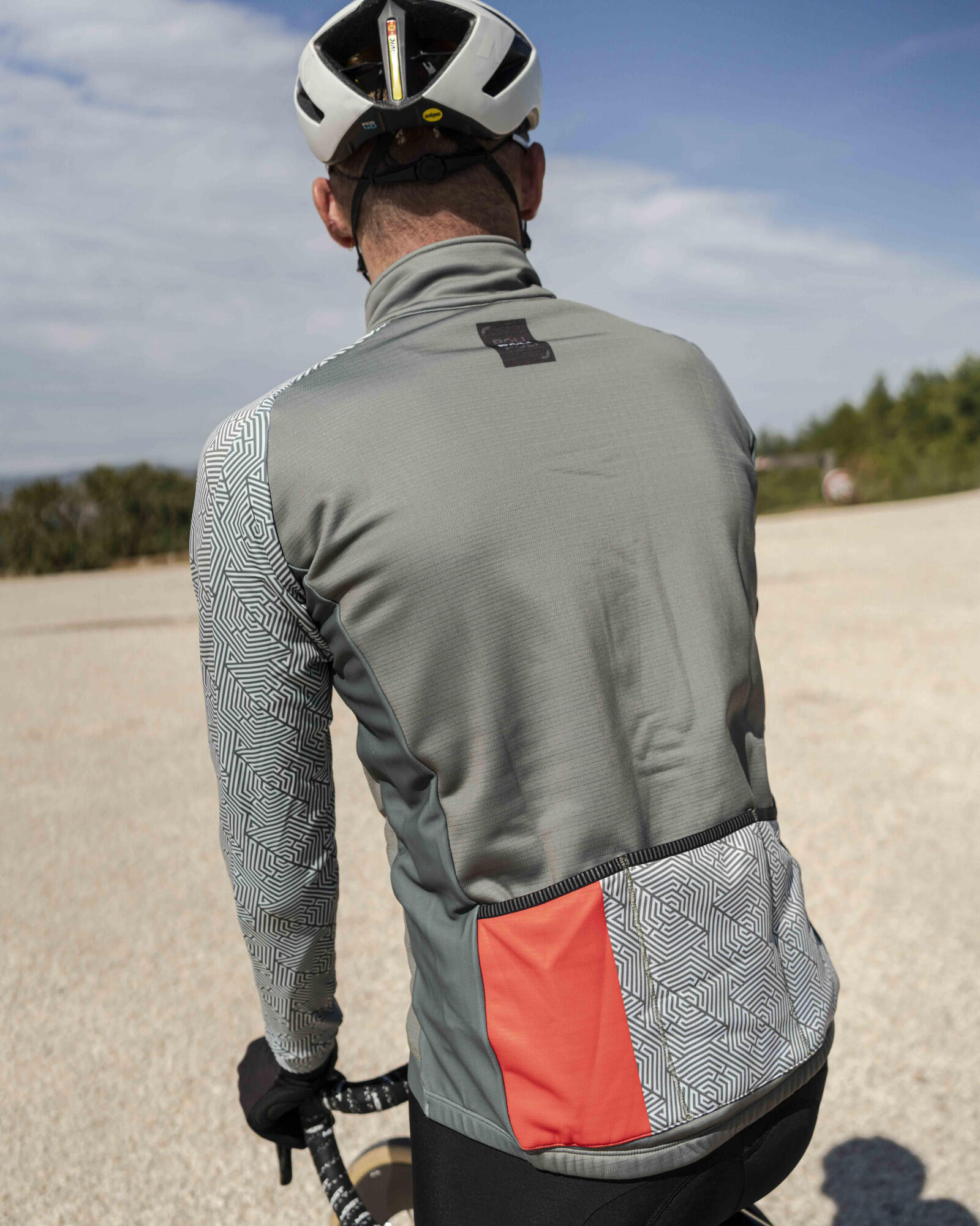 Veste vélo thermique hiver unisexe - CHESTER BASALTE 5/6