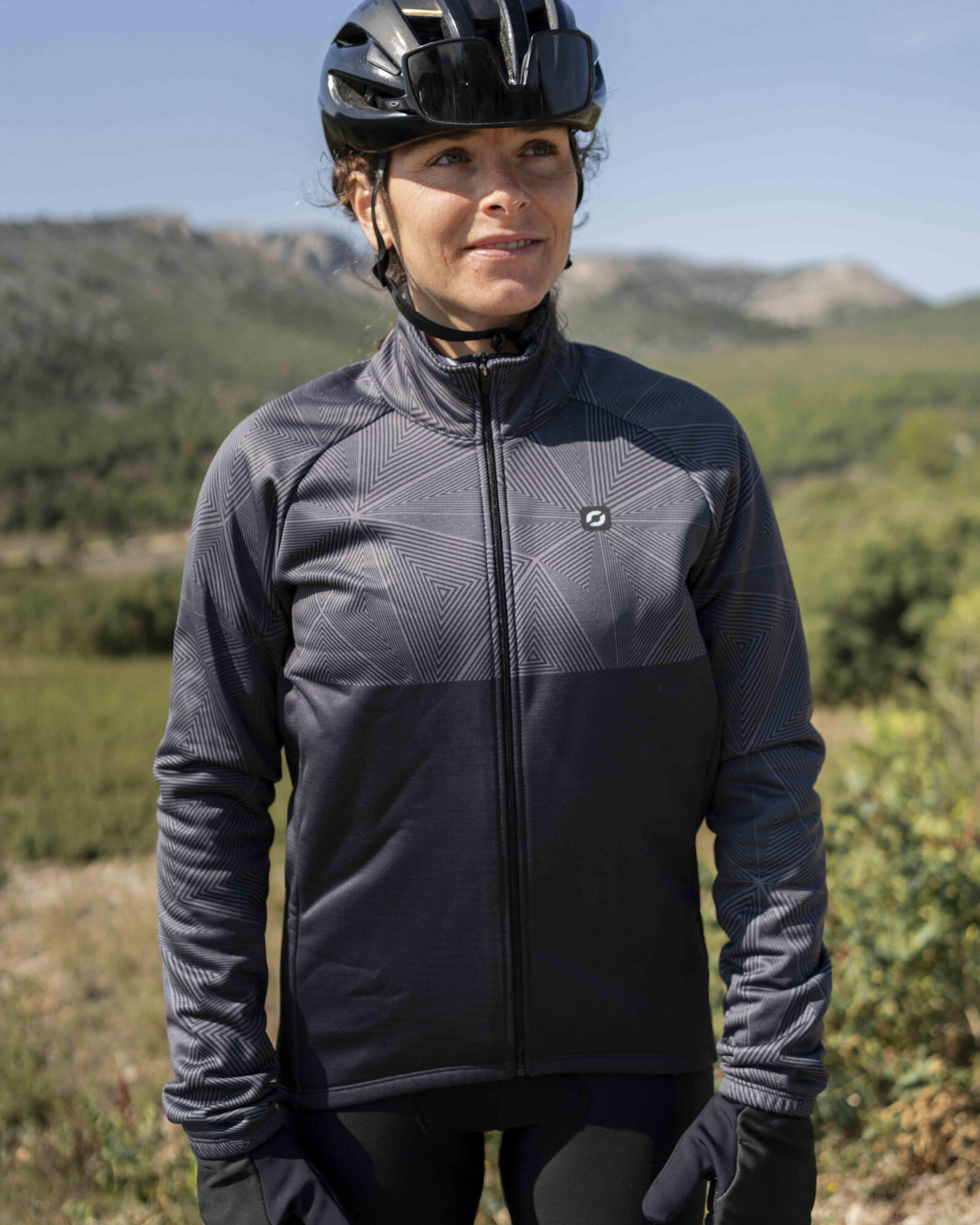 Veste vélo thermique mi-saison unisexe - WADES AXIOME 4/6