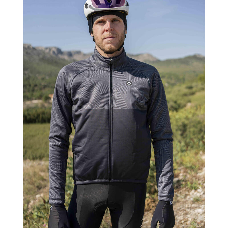 Veste vélo thermique mi-saison unisexe - WADES AXIOME