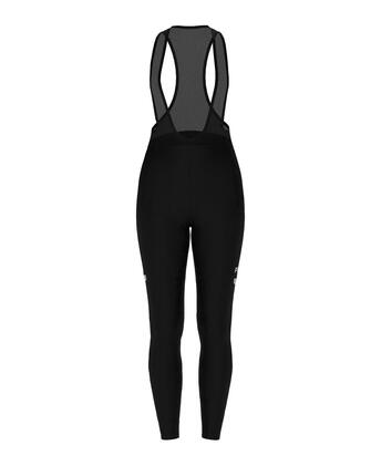 Dames wielerbroek met bretellen - MEG V2 BLACK EDITION