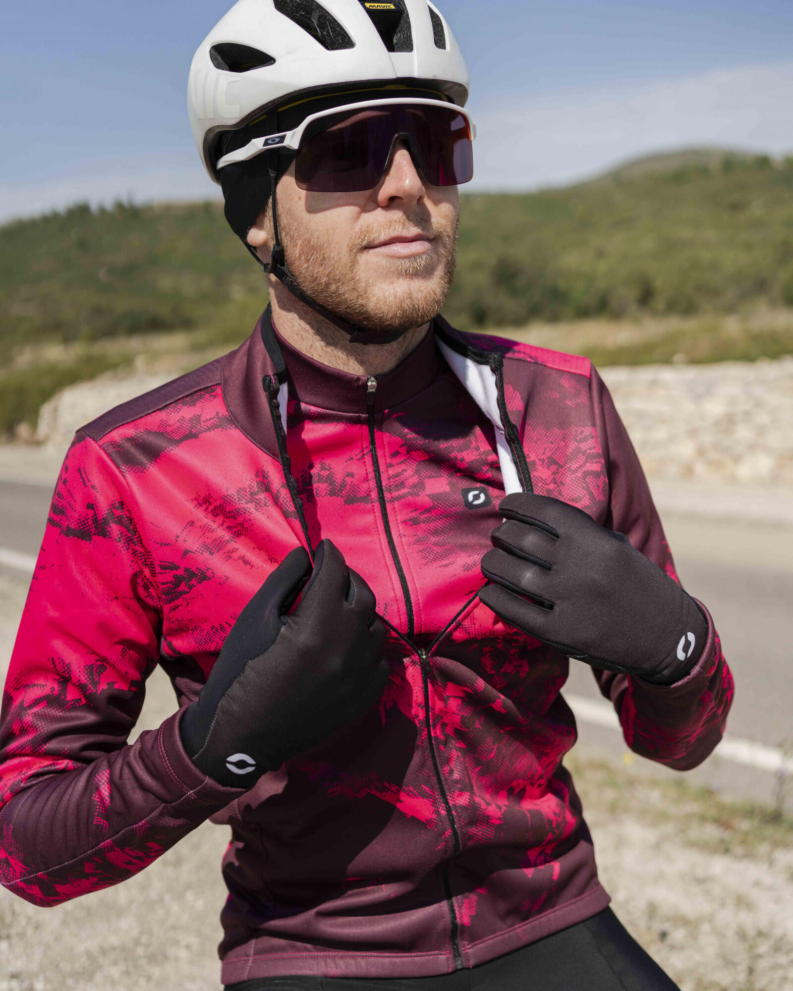 Chaqueta térmica de ciclismo entretiempo unisex – VALEK PYRITE 3/6