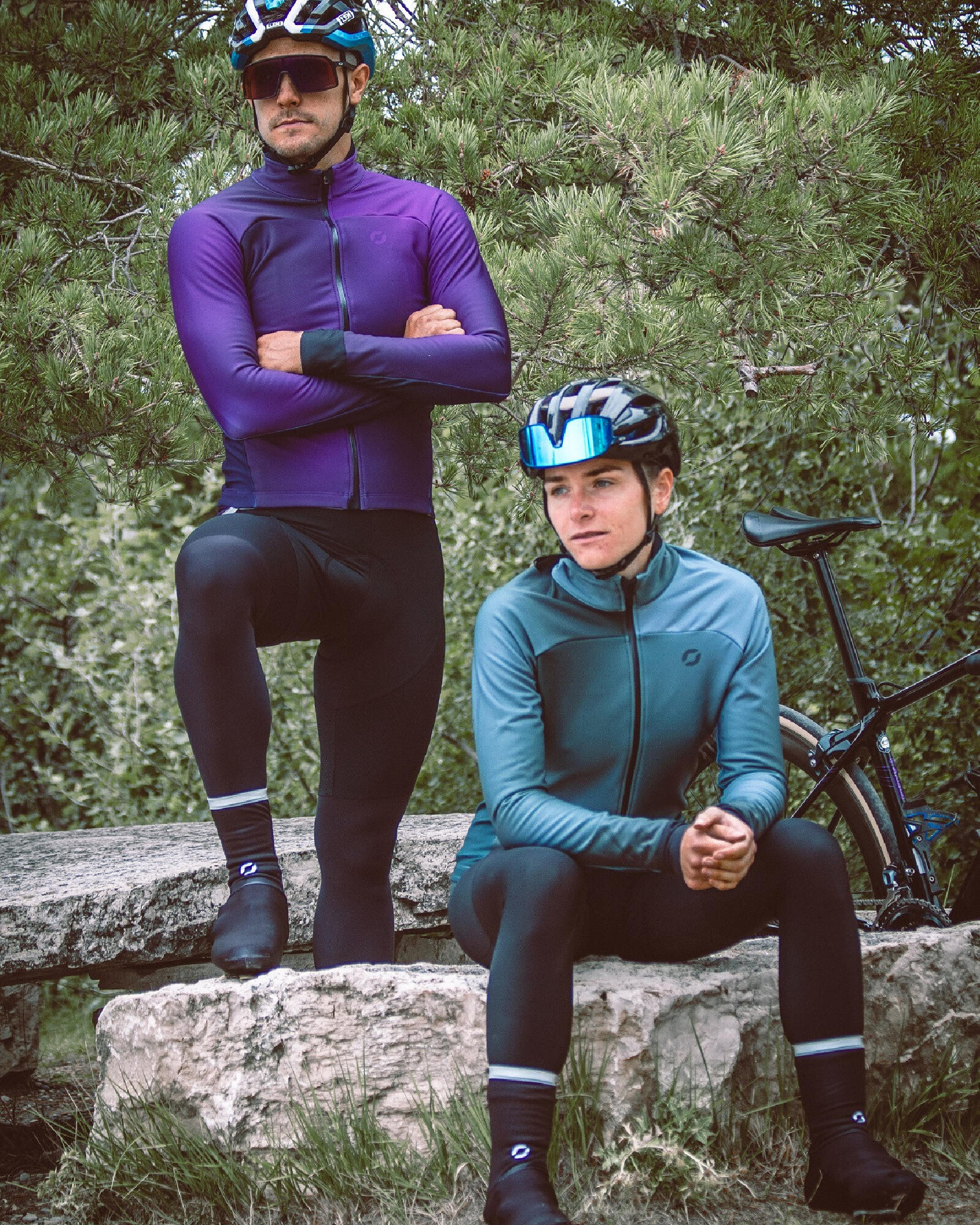 Veste vélo thermique hiver Premium unisexe - AYLAN HALO 2/6