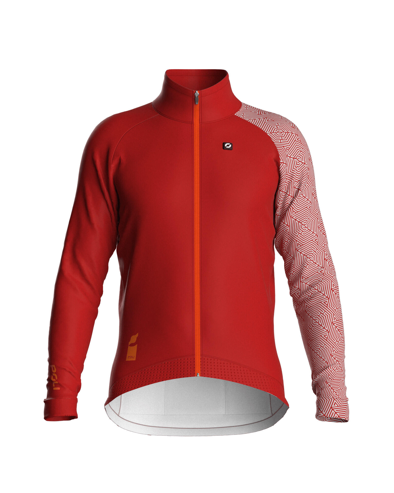 POLI Thermische Winter-Radjacke Unisex – CHESTER BASALTE
