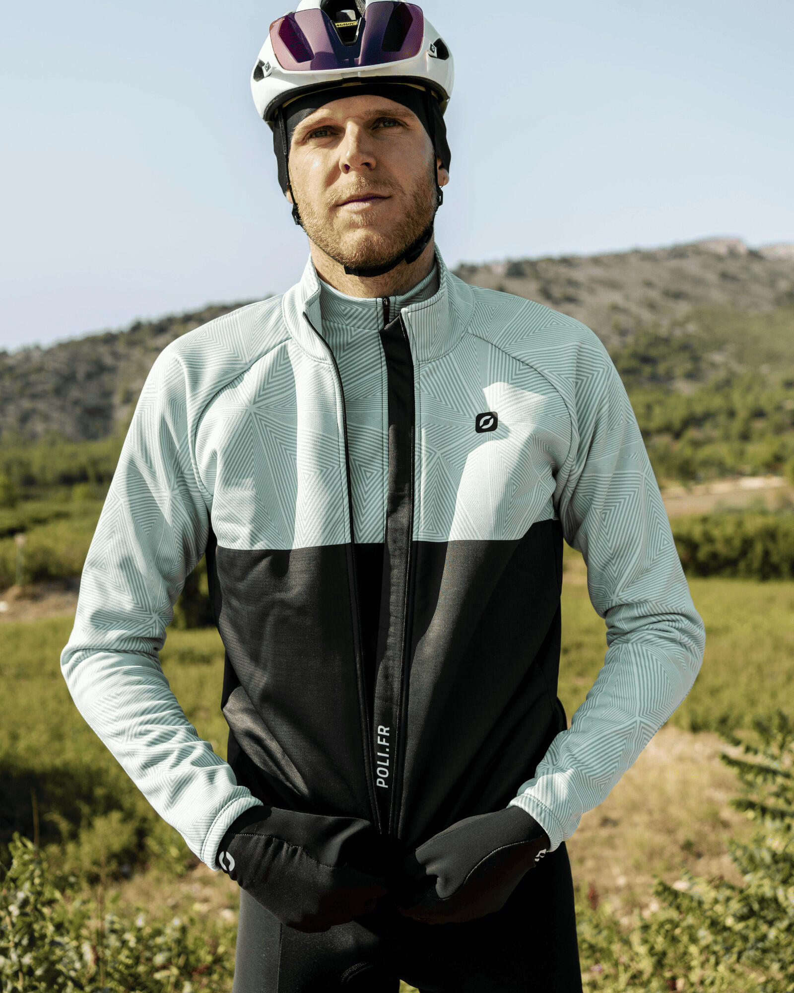 Chaqueta térmica unisex de media estación para ciclismo - WADES AXIOME 4/6