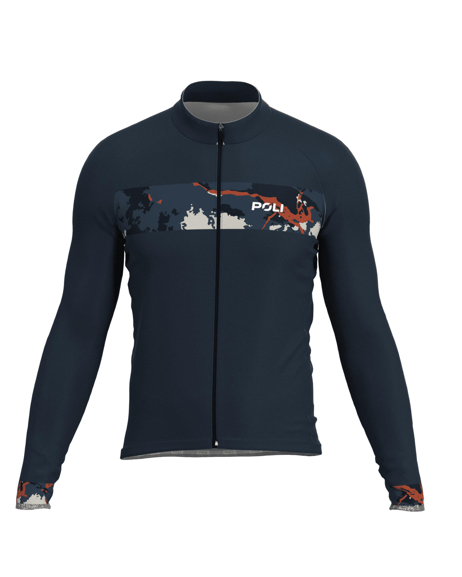 Maillot vélo manches longues unisexe ROCH TSUGI POLI Decathlon