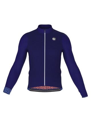 Unisex fietsshirt met lange mouwen - fanfan poli lab