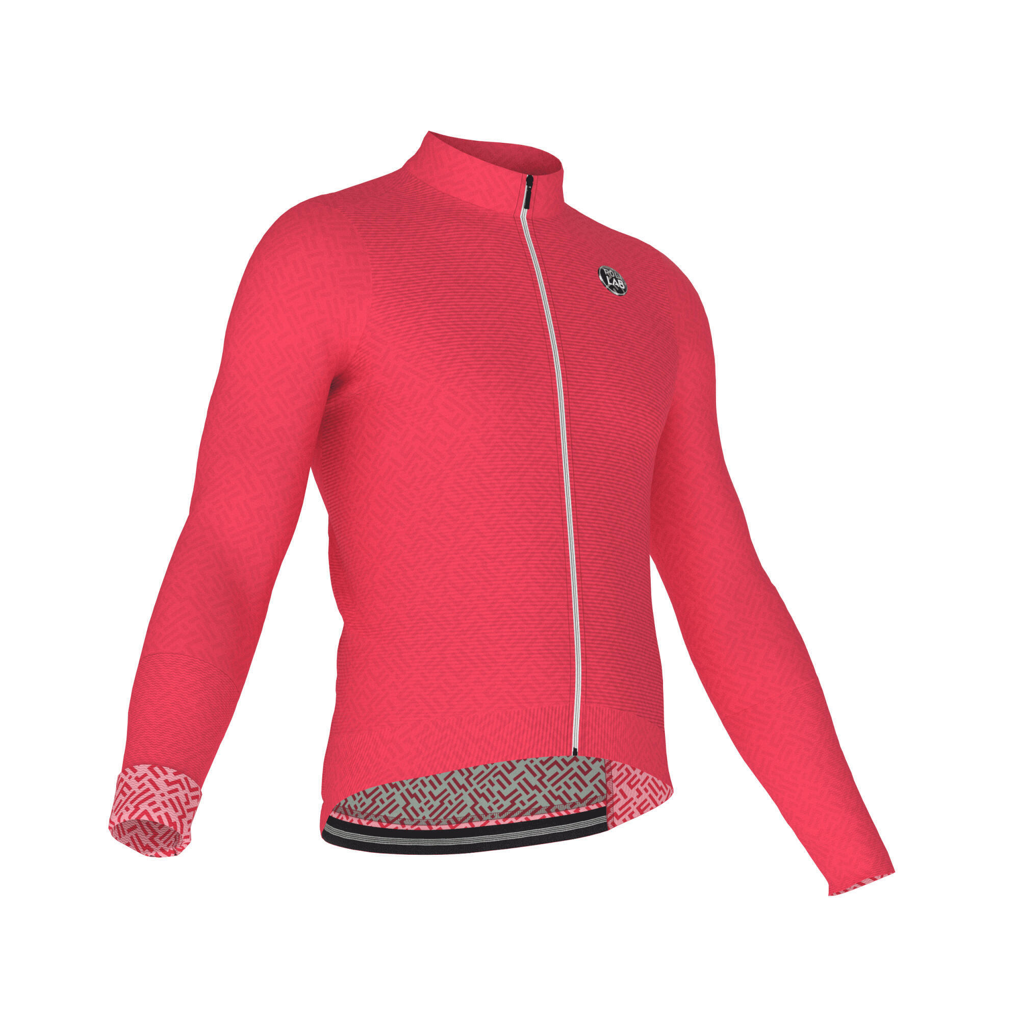 Poli - Maillot Vélo Manches Longues Unisexe - Fanfan Poli Lab - Maillot Manches Longues - Orange - 36 Xs - Decathlon