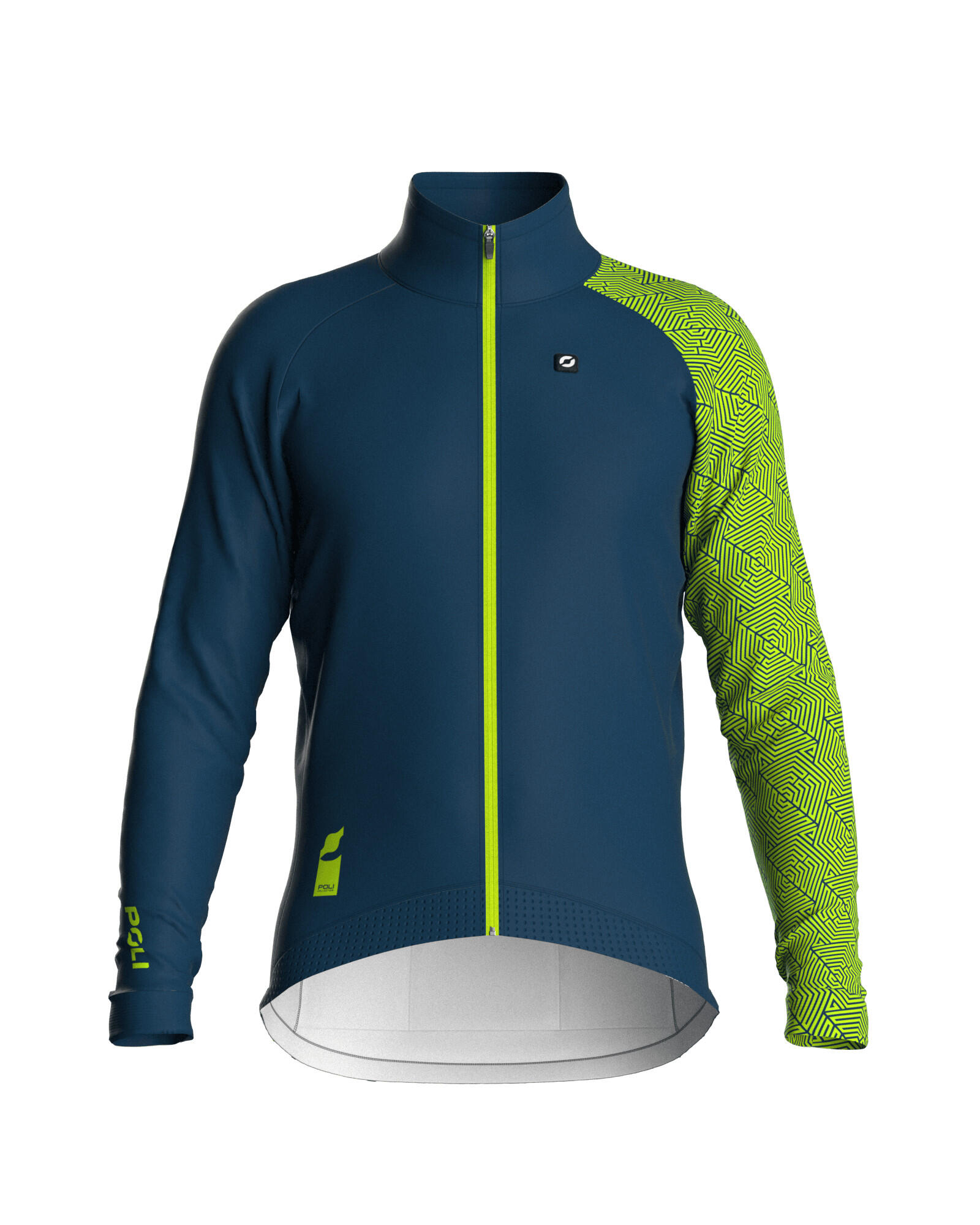 POLI Thermische Winter-Radjacke Unisex – CHESTER BASALTE