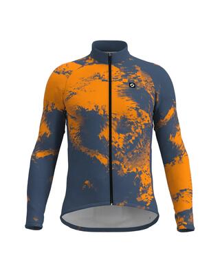 Unisex fietsshirt met lange mouwen - allos pyrite