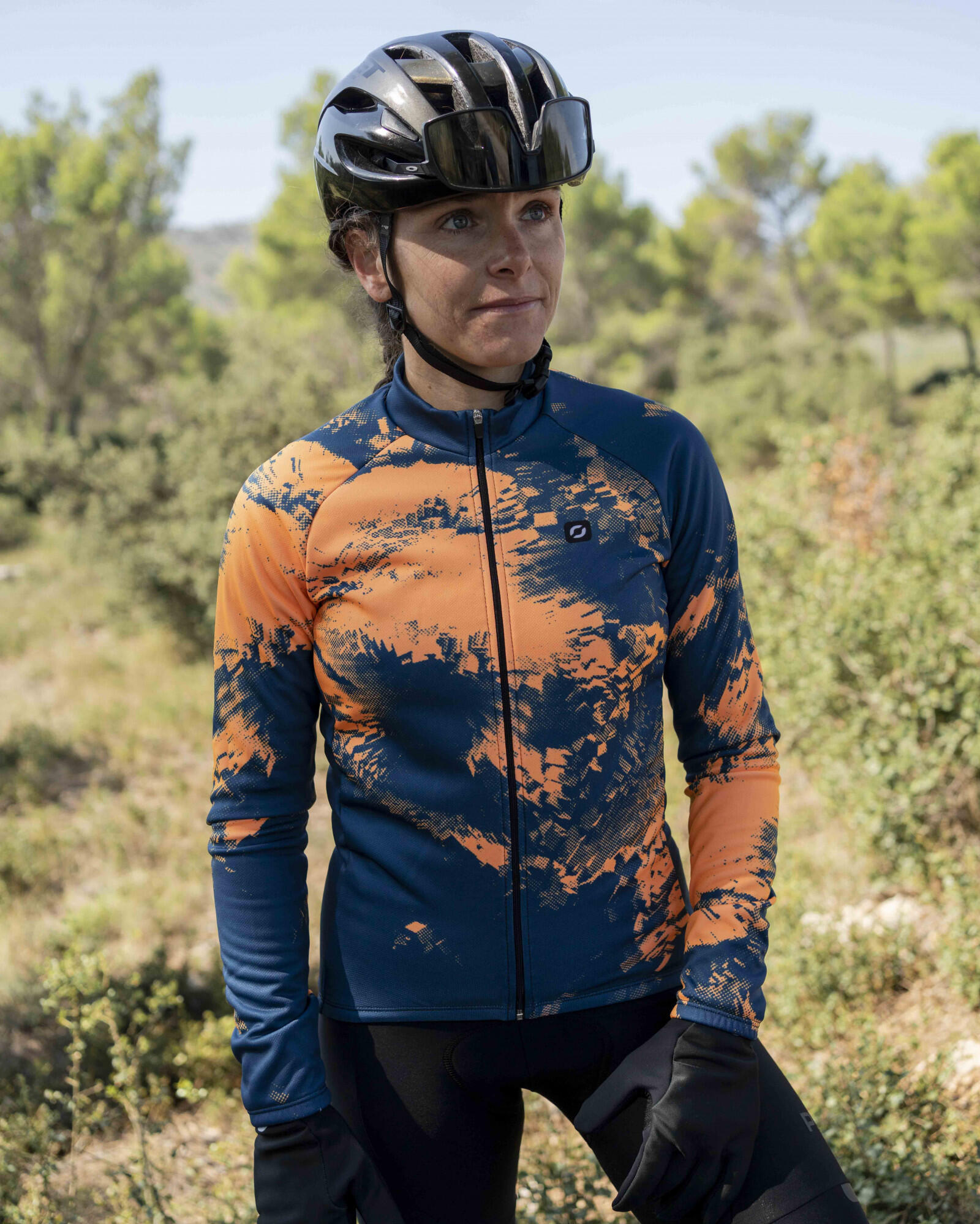 Maillot vélo manches longues unisexe - ALLOS PYRITE 4/6