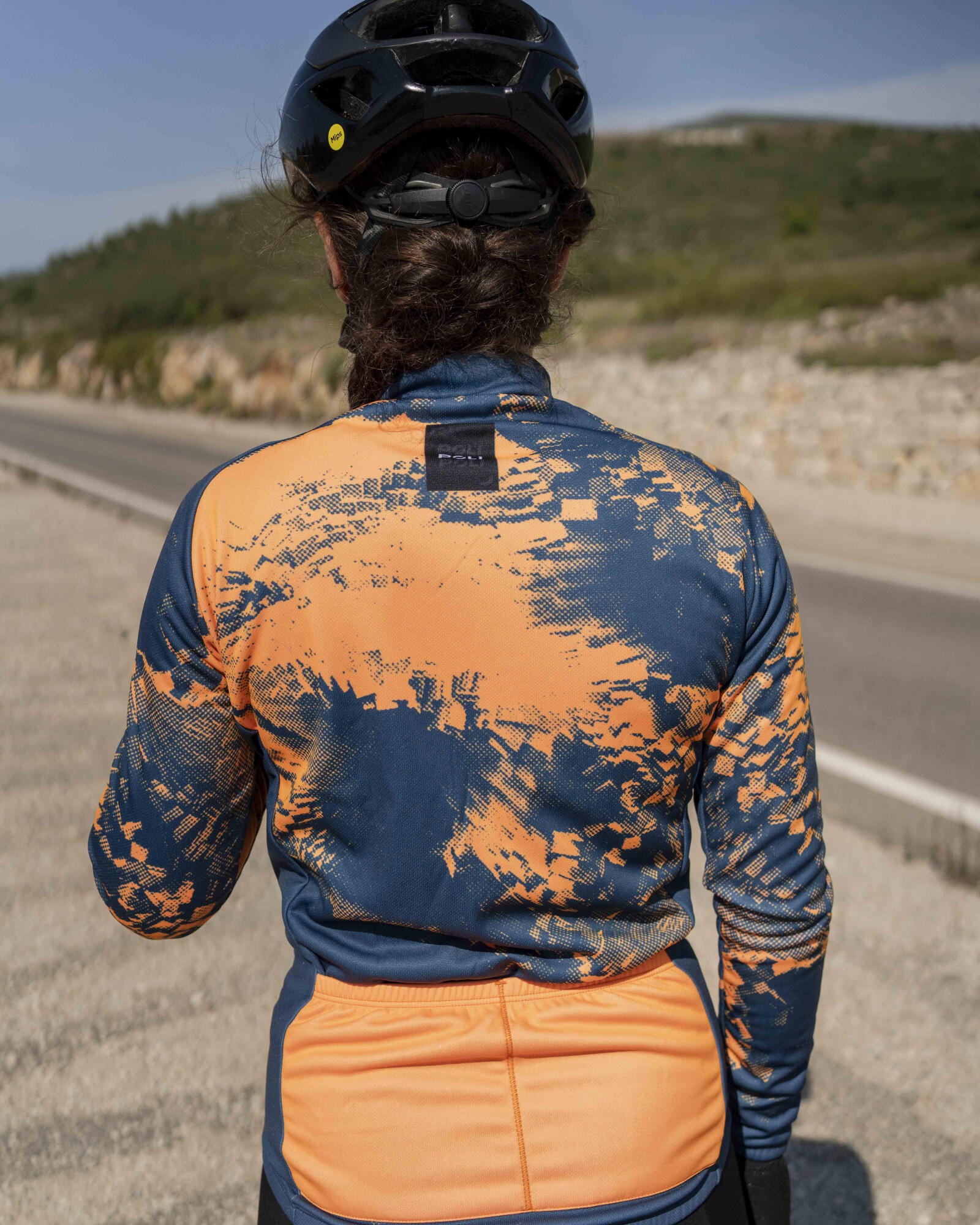 Maillot vélo manches longues unisexe - ALLOS PYRITE 5/6