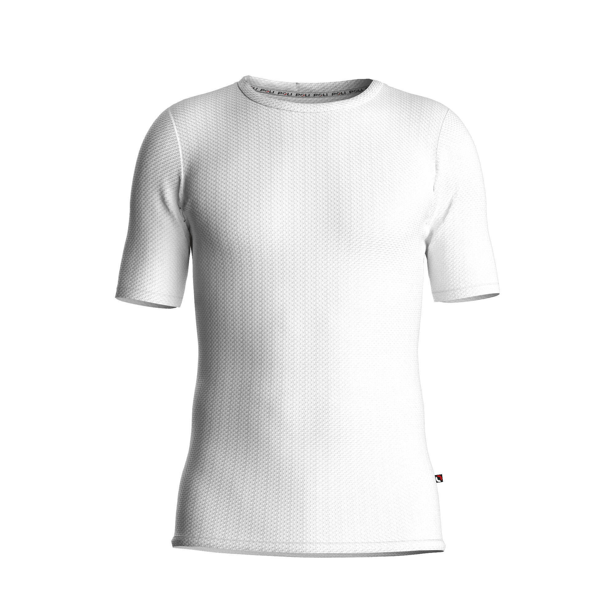 Poli - Sous-vêtement Sport Manches Courtes Unisexe P-dry - Sous Maillot Manche Courte - Blanc - 52 2xl - Decathlon