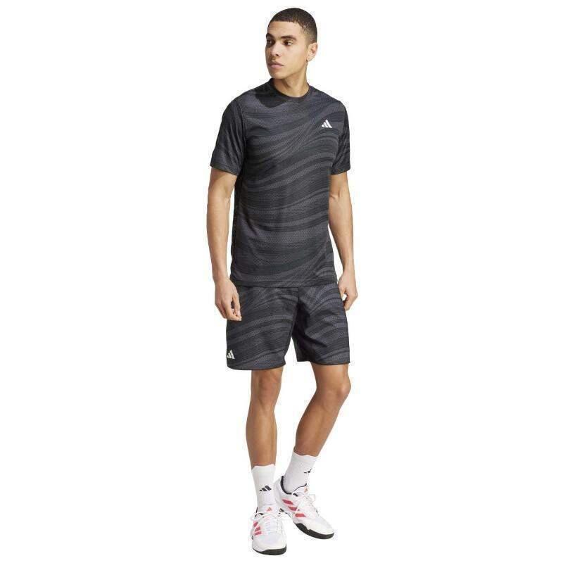 Calções Adidas Club Graphic Carbon Negro 4/5