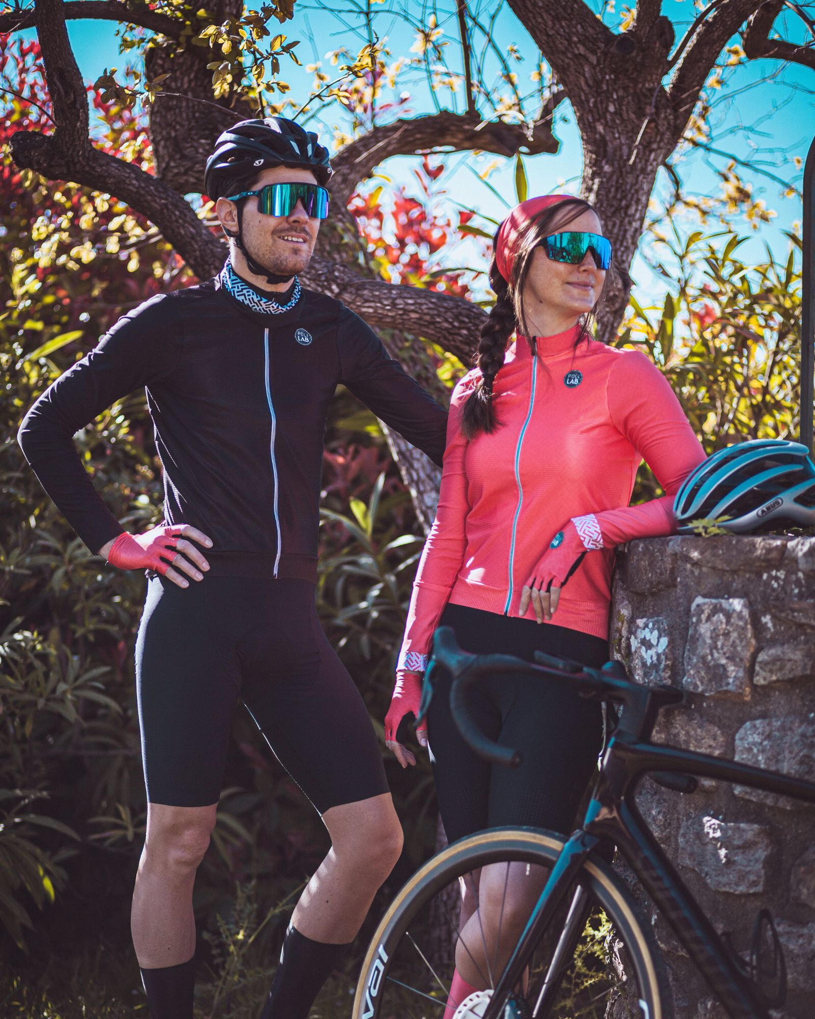 Maillot vélo manches longues unisexe - FANFAN POLI LAB 2/6