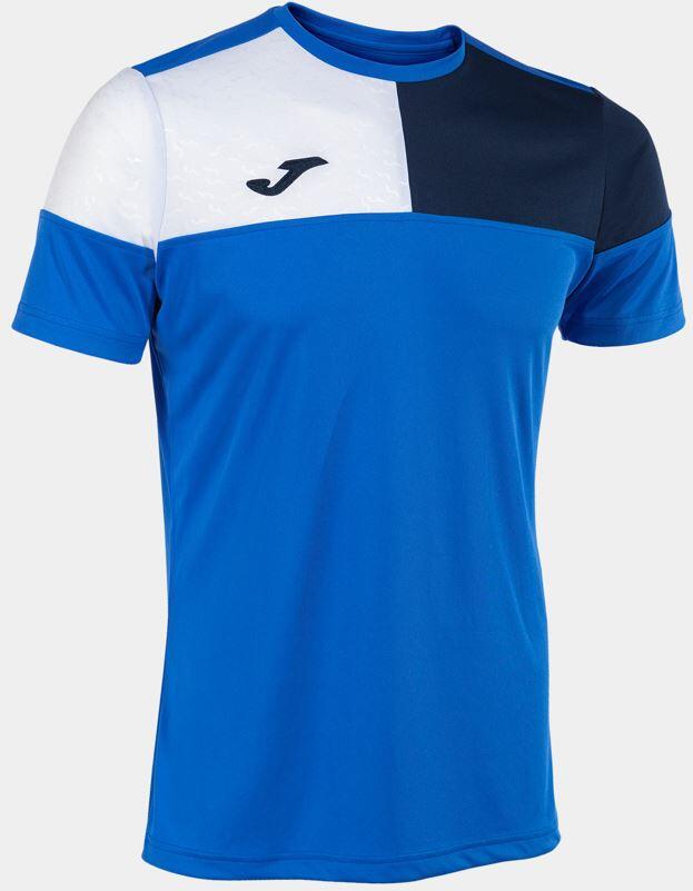 Koszulka Joma Crew Junior 11/12 – Royal/Navy/Biała